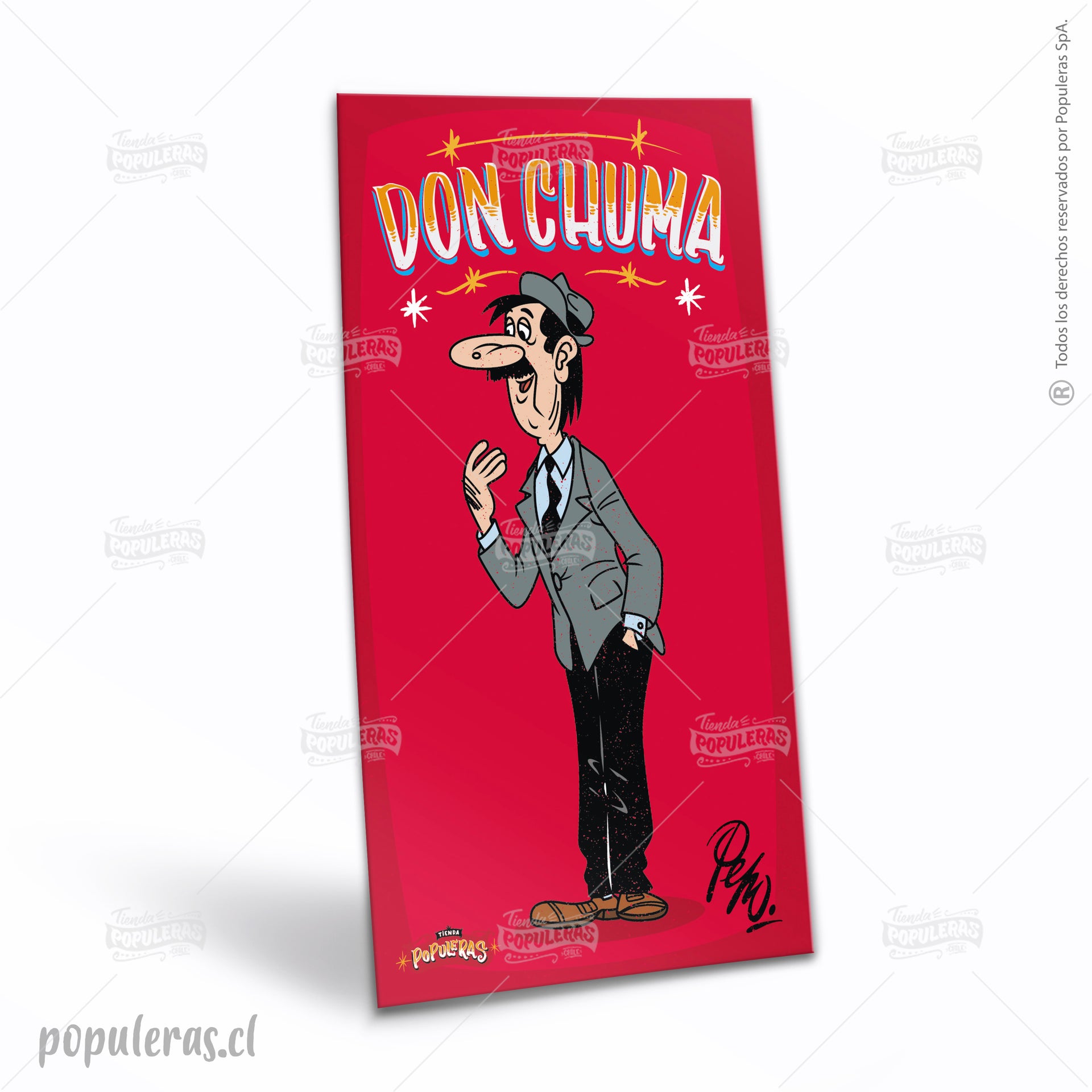 Cartel Don Chuma  - Condorito